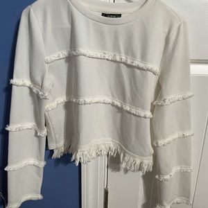 Ruffled Sweater/Blouse